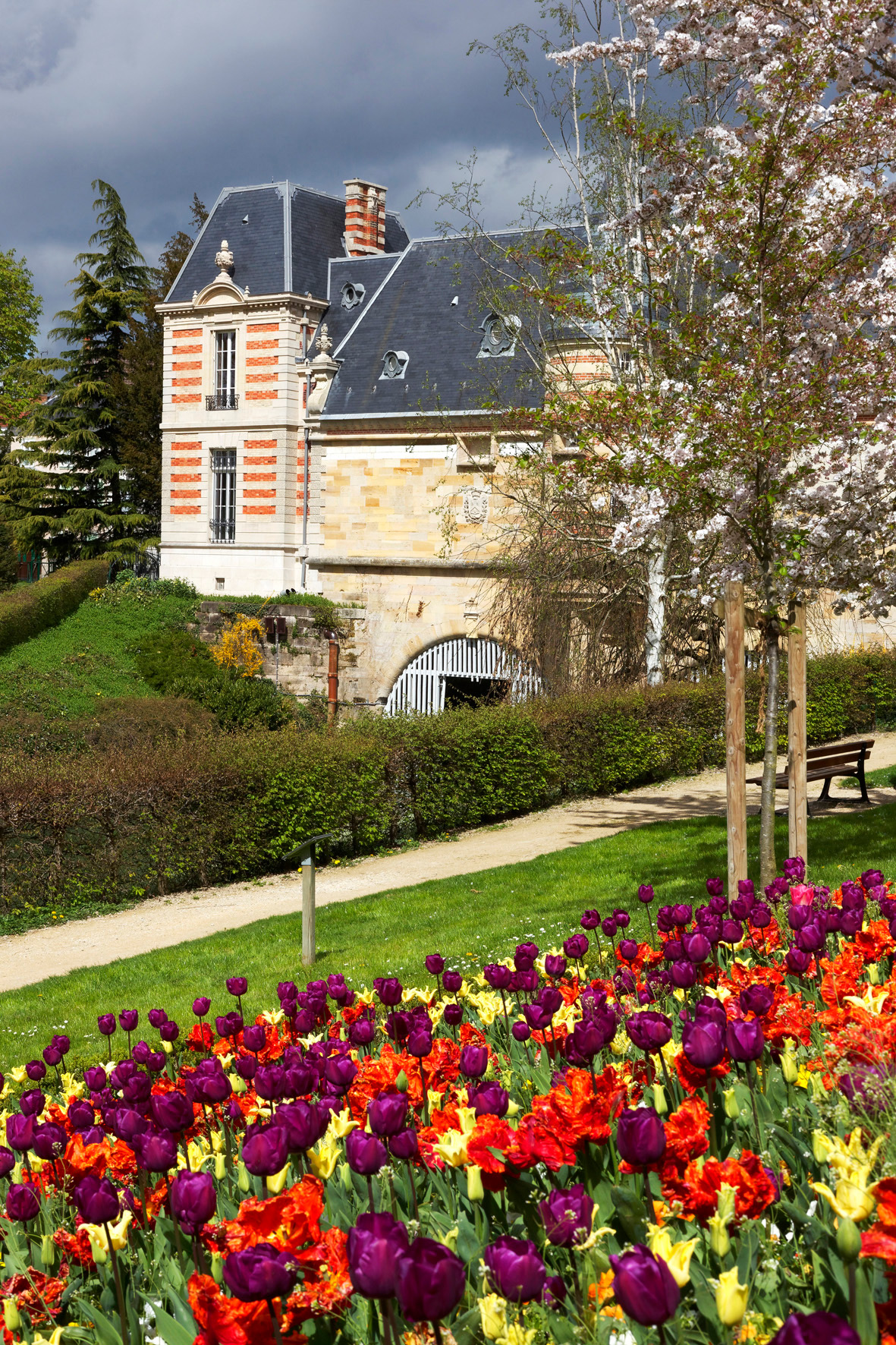 Chalons Horloge Florale