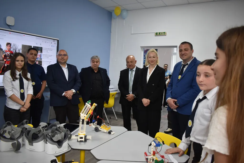 Още една успешна инвестиция в образованието в Разград – днес бе открита STEM среда в ОУ“Никола Икономов“